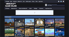 Desktop Screenshot of minecraftgameonline.com